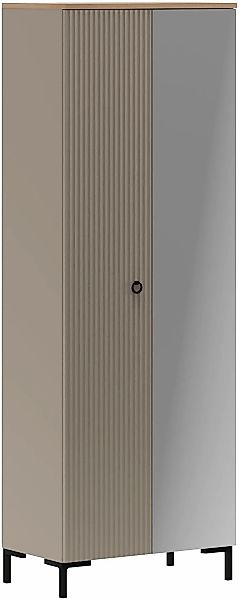 Home affaire Garderobenschrank "Luminara", (1 St.), Kleiderschrank mit ausz günstig online kaufen