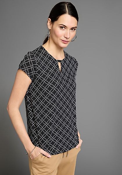 HECHTER PARIS Kurzarmshirt mit Zierdetail und günstig online kaufen