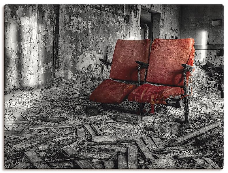 Artland Wandbild »Lost Place - Zusammen« Architektonische Elemente 1 Stk. t günstig online kaufen