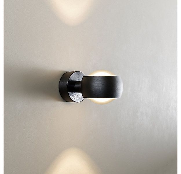 s.luce Wandleuchte Wandleuchte Beam runde Basis Schwarz günstig online kaufen