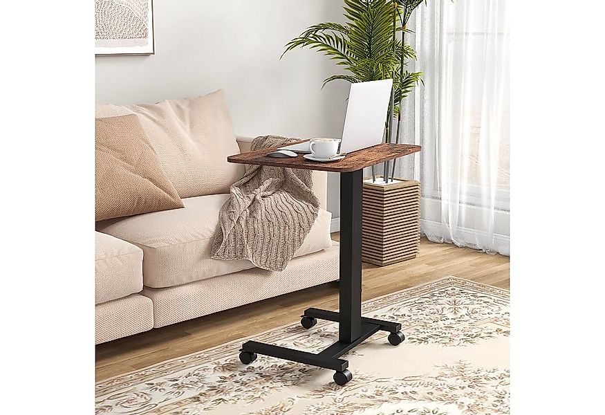 Vinsetto Schreibtisch Höhenverstellbarer Laptoptisch mit Rollen (Computerti günstig online kaufen