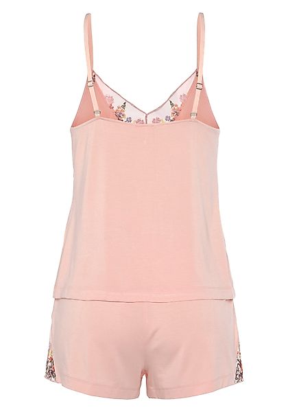 LASCANA Shorty, (2 tlg.), mit hübschen Spitzendetails günstig online kaufen