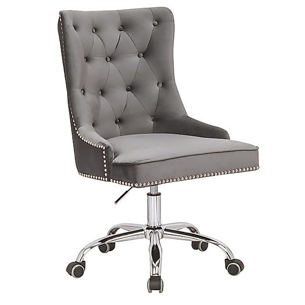 riess-ambiente Drehstuhl VICTORIAN silbergrau / silber günstig online kaufen