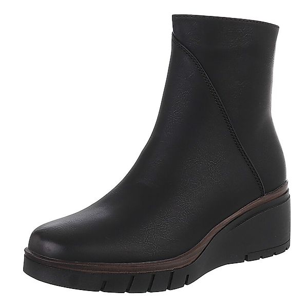 Ital-Design Modische Damen-Stiefeletten mit Komfort für günstig online kaufen