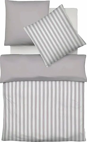 fleuresse Wendebettwäsche »Porto«, 100% Baumwolle, in Gr. 135x200, 155x220, günstig online kaufen