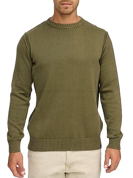 Indicode Rundhalspullover INNiels O-neck günstig online kaufen