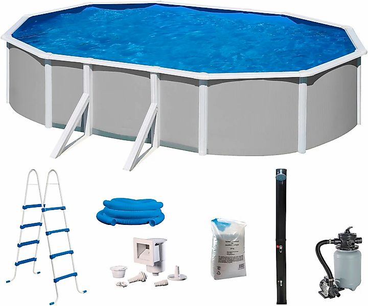 my POOL BWT Ovalpool "B 300 x L 500 x H 120 cm" mit Solardusche günstig online kaufen