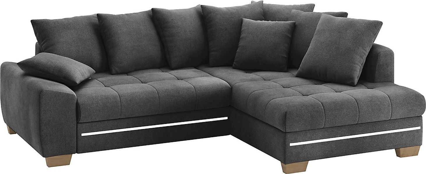 Mr. Couch Ecksofa "Nikita II, L-Form", mit Kaltschaum, RGB-LED Beleuchtung, günstig online kaufen