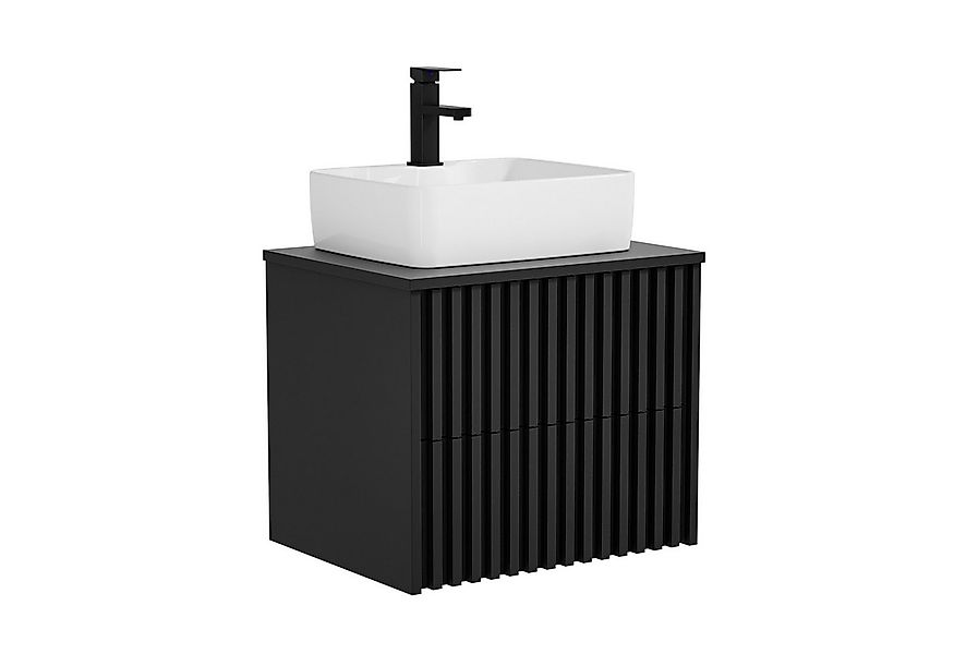 UEV Waschtisch mit Unterschrank hängend Keramik Waschbecken (Komplett-Set B günstig online kaufen