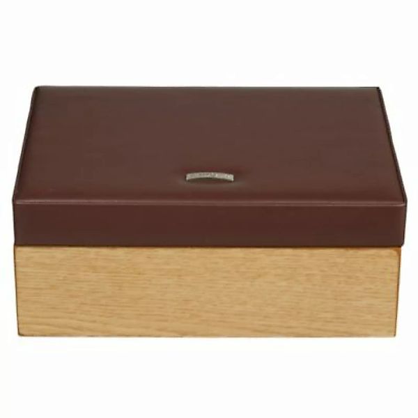 Windrose Wood Schmuckkoffer 26 cm Schmuckkästchen braun günstig online kaufen