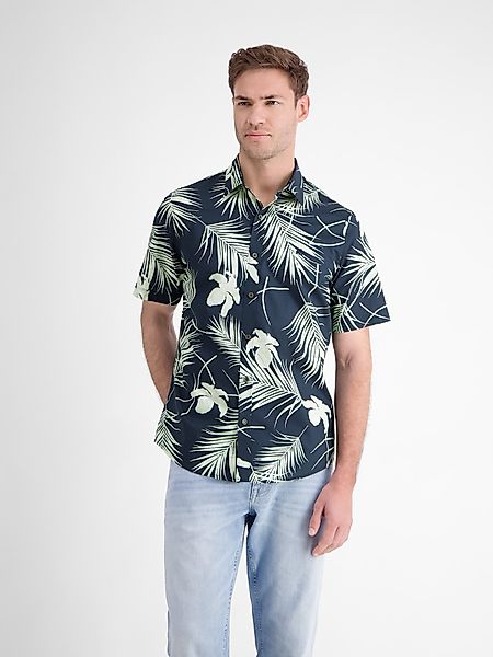 LERROS Kurzarmhemd mit All-Over Print günstig online kaufen