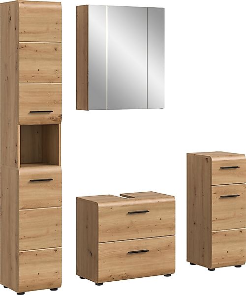 INOSIGN Badezimmer-Set, (Set, 4-St), Florenz, Badkombination günstig online kaufen