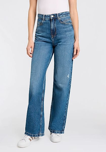 BOSS ORANGE Weite Jeans "Marlene High Rise Premium Damenmode", mit hohem Bu günstig online kaufen