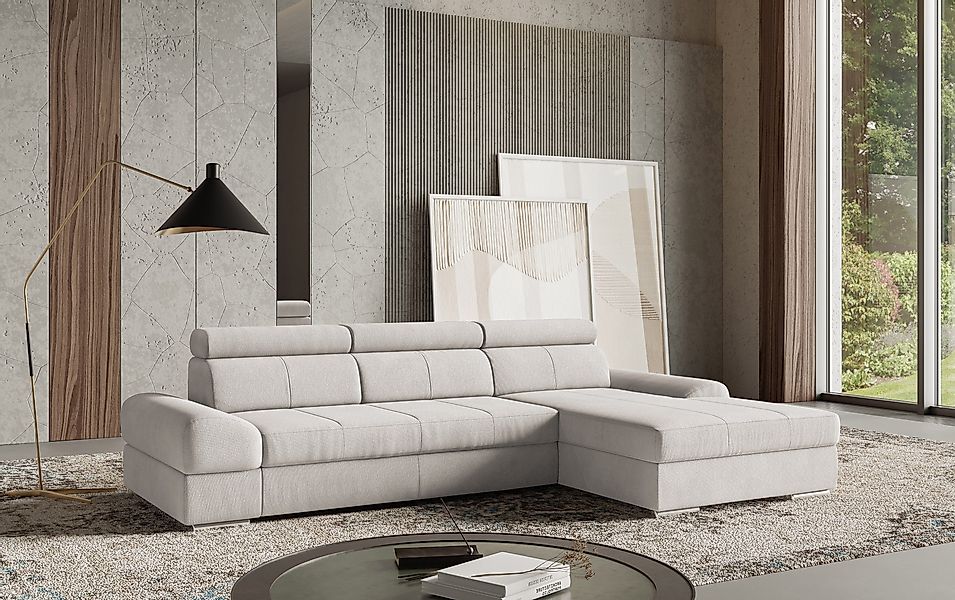 sit&more Ecksofa Broadway L-Form, inklusive Kopfteilverstellung, günstig online kaufen