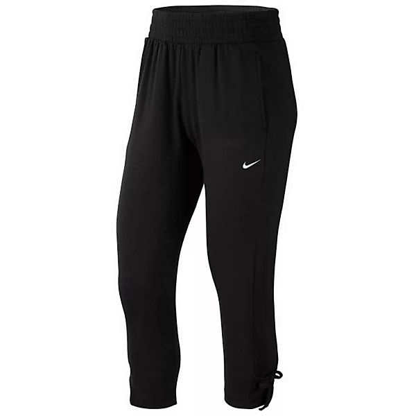 Nike Yoga Crop 3/4 Hose XS Black / White günstig online kaufen