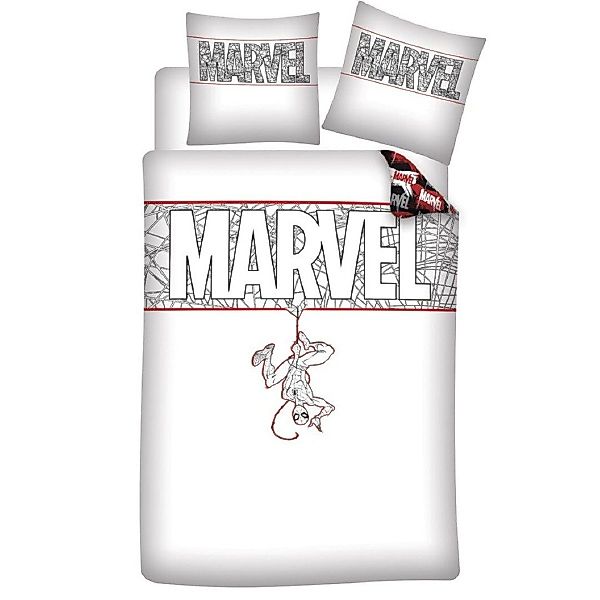 Spiderman Kinderbettwäsche Bettwäsche aus BIO Baumwolle günstig online kaufen