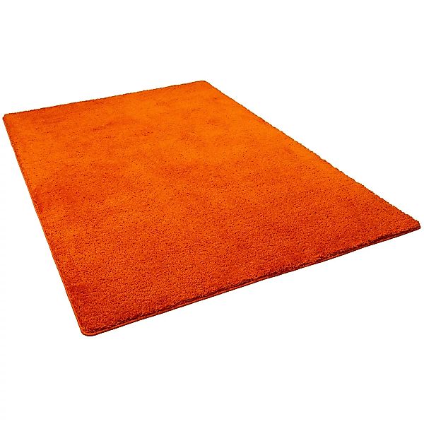 Snapstyle Hochflor Shaggy Teppich Palace Orange 80x200cm günstig online kaufen