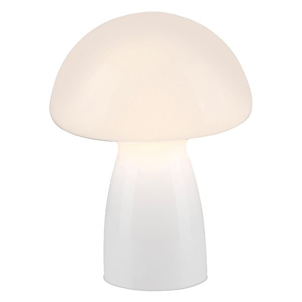 Paul Neuhaus Tischleuchte FUNGO, Weiß, Glas, günstig online kaufen