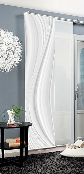 HOME WOHNIDEEN Schiebegardine LAURINA, Paneelwagen (1 günstig online kaufen