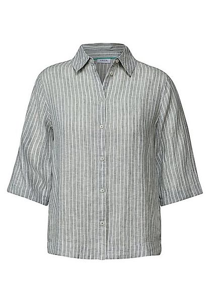 CECIL Blusenponcho Cecil / Da. Bluse / LINEN_ Stripe Short Style günstig online kaufen