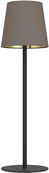 EGLO Tischleuchte Fiorana Tischlampe, Nachttischlampe, Metall und Textil, E günstig online kaufen