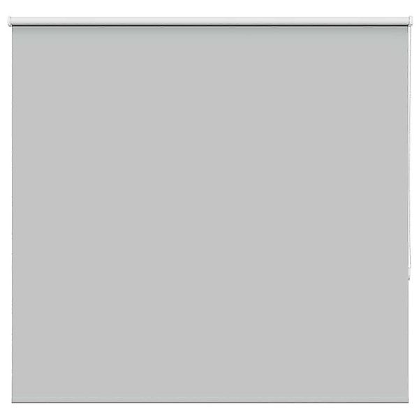 Verdunklungsrollo, vidaXL, Verdunkelungsrollo Hellgrau 165x130cm Stoffbreit günstig online kaufen
