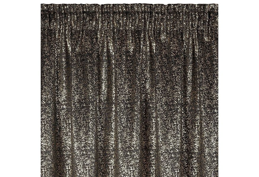 Eurofirany Vorhang Glamour Vorhänge zum Wohnzimmer Kräuselband Tunnelzug, K günstig online kaufen