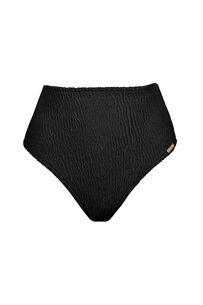Watercult High-Waist-Bikini-Slip Textured Basics 38 schwarz günstig online kaufen
