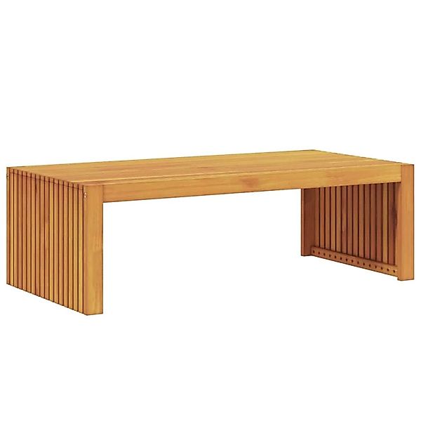 vidaXL Couchtisch Braun 110 x 55 x 35 cm Akazie Massivholz 4108121 günstig online kaufen
