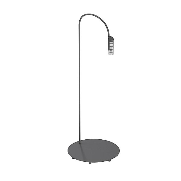 FLOS Caule Floor 3 Nest Stehlampe 2.700K anthrazit günstig online kaufen