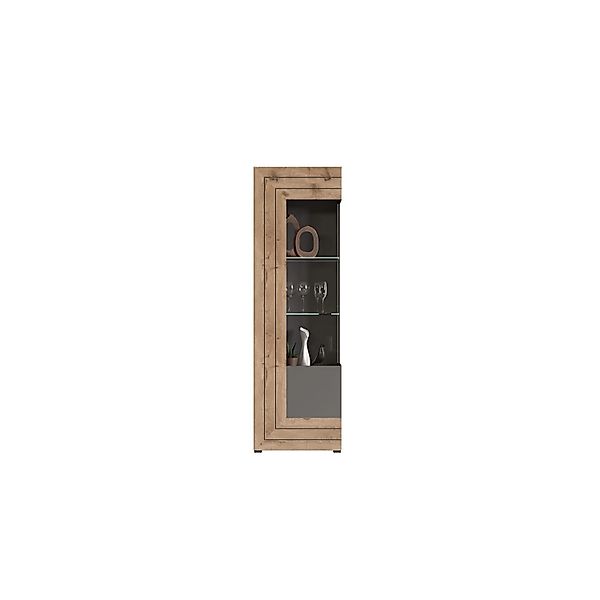 ebuy24 Freno Vitrinenschrank 1 Tür Grau günstig online kaufen
