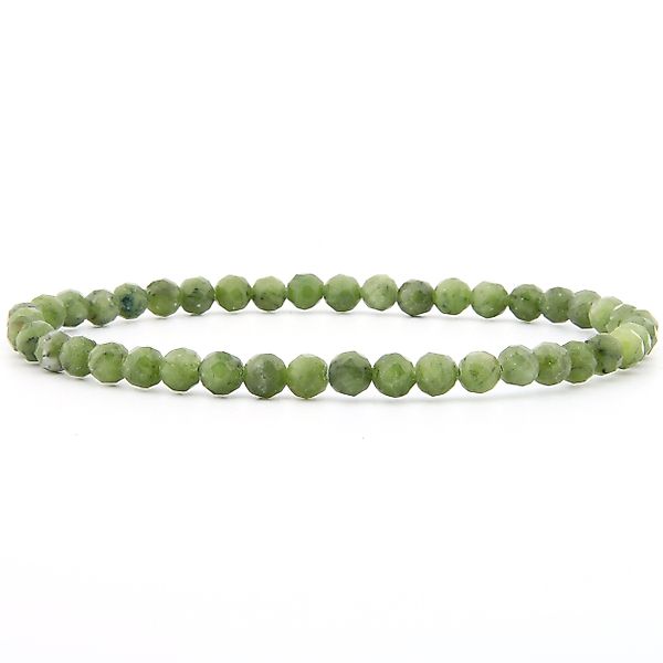 Vascavi Armband Grüner Jade Dunkel Edelstein günstig online kaufen