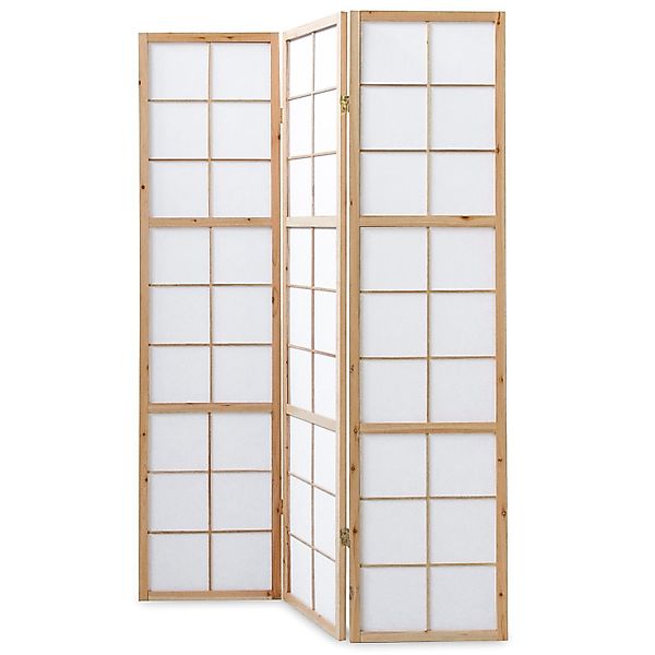 Homestyle4u Paravent Holz Raumteiler Trennwand Shoji günstig online kaufen