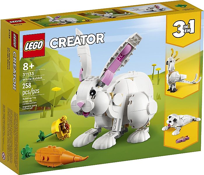 LEGO® 31133 Weißer Hase Konstruktionsspielsteine günstig online kaufen