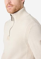 TIMEZONE Strickpullover Stilvoller Pullover mit Reißverschluss-Design günstig online kaufen