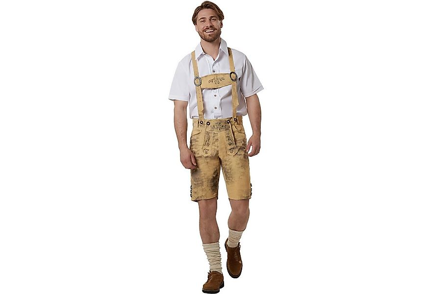 dressforfun Trachtenlederhose Kunstlederhose günstig online kaufen