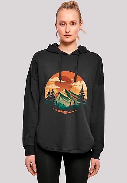 F4NT4STIC Kapuzenpullover "Sonnenuntergang Berglandschaft" Premium Qualität günstig online kaufen