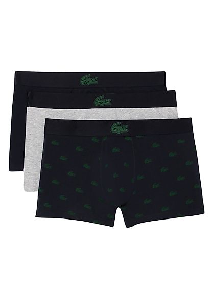Lacoste Boxershorts Unterhose Trunks 3 Pack günstig online kaufen