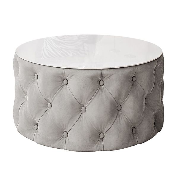 Lookway Couchtisch CHESTERFIELD 70 cm runder günstig online kaufen