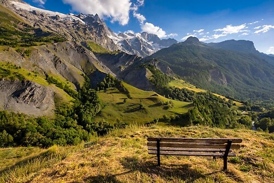 Papermoon Fototapete BERGE-NATUR LANDSCHAFT GEBIRGE ALPEN günstig online kaufen