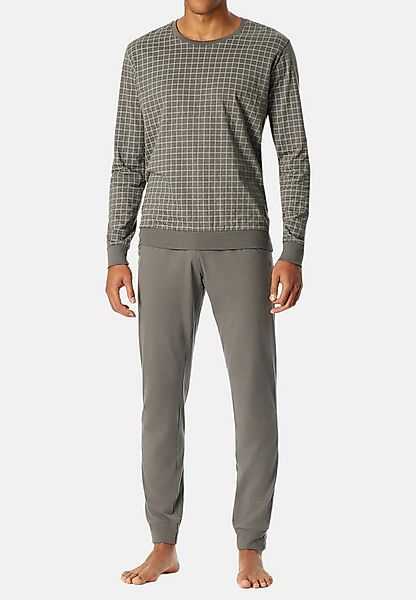 uncover by SCHIESSER Pyjama Basic (1 tlg) Schlafanzug - Baumwolle - Atmungs günstig online kaufen