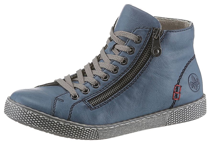 Rieker Schnürboots, Schnürstiefelette, Casual-Boots mit Reißverschluss günstig online kaufen