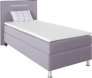 COLLECTION AB Boxspringbett "London, inklusive Topper und Kissen, mit LED-B günstig online kaufen