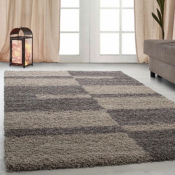 Ayyildiz Teppiche Hochflor-Teppich "Gala Shaggy 2505" rechteckig 30 mm Höhe günstig online kaufen