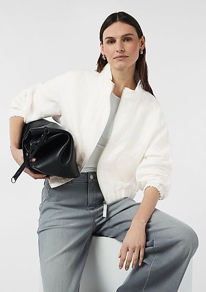 comma Jackenblazer Indoor-Jacke Strukturierter Blouson im günstig online kaufen