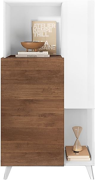 INOSIGN Highboard "Monaco Höhe 154 cm, Stauraumschrank mit 2 Türen (4 Fäche günstig online kaufen