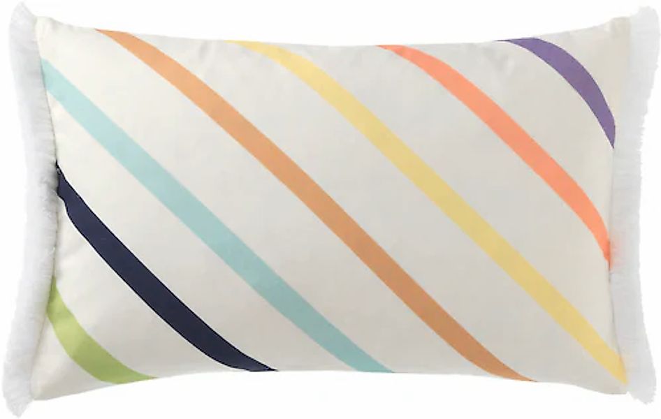 TOM TAILOR HOME Kissenbezüge »Fringed Diagonal«, (1 St.), mit seitlichen Fr günstig online kaufen