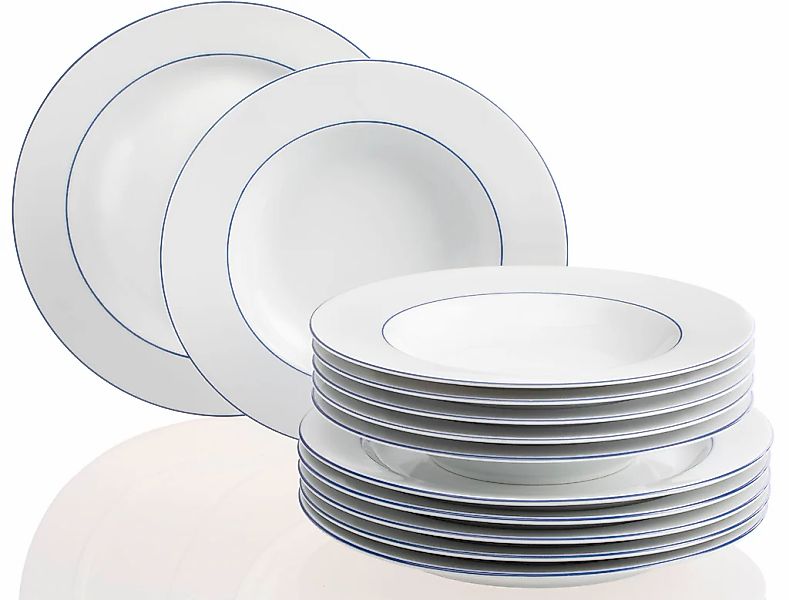 Retsch Arzberg Tafelservice "Teller Set, Geschirr-Set Heike Blaurand" Made günstig online kaufen