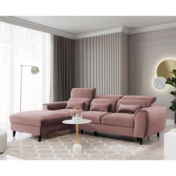 Sofaecke Ecksofa mit Schlaffunktion und Bettkasten günstig online kaufen