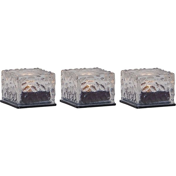 STAR TRADING LED-Kerze "Icecube" Kerze, warmweiß, günstig online kaufen